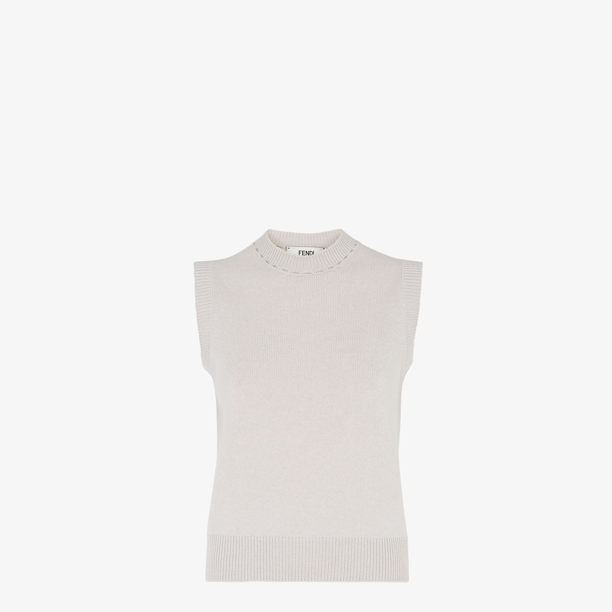 【関税&送料込】Fendi Wool And Cupro Vest With Panels Vest Wool Gray | Fendi