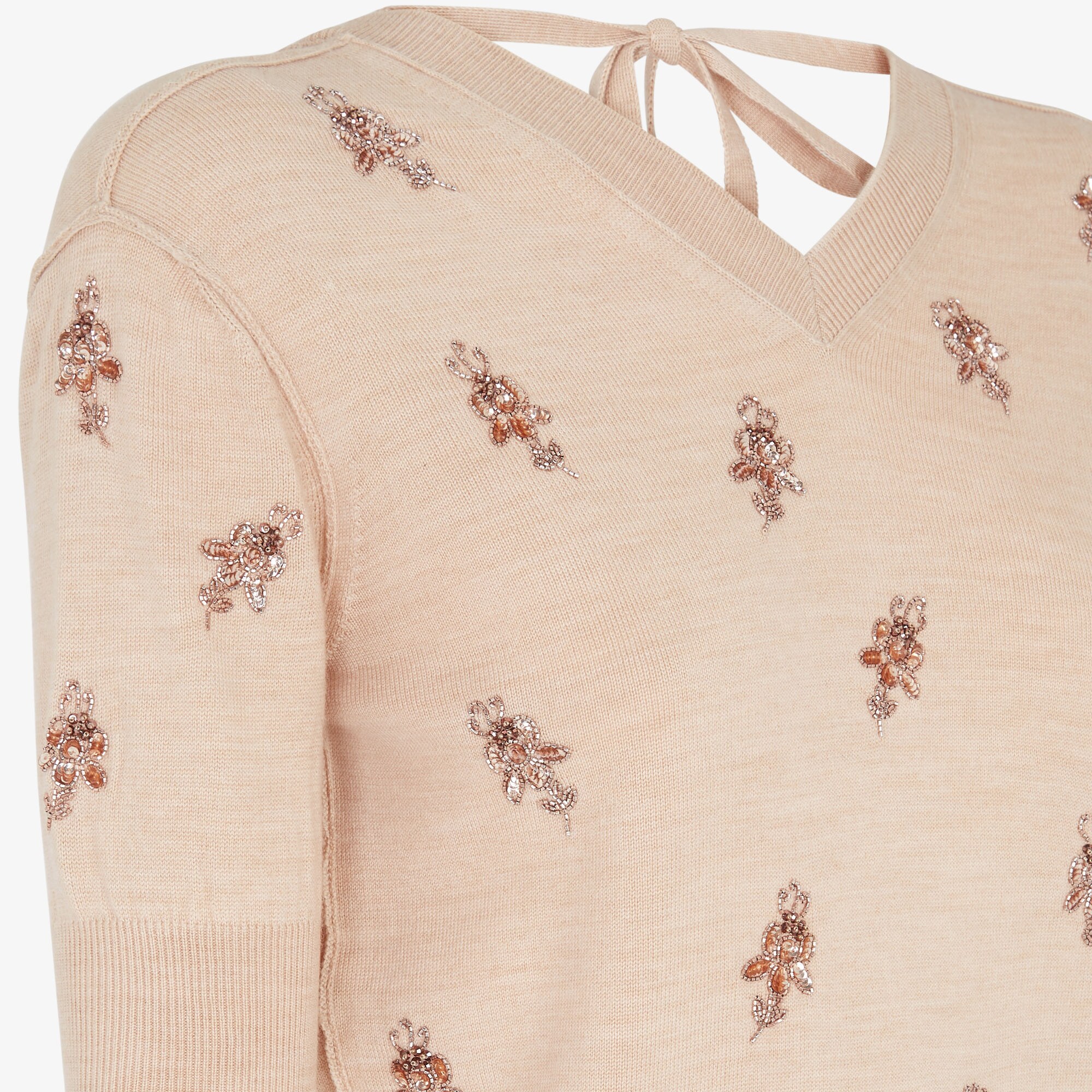 【送料&関税込】Fendi Embroidered Wool Blend Sweater Fendi Embroidered wool blend sweater | The Fashion Square