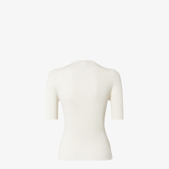 Fendi Fitted, short-sleeved crew-neck jumper | Thumbnail 2
