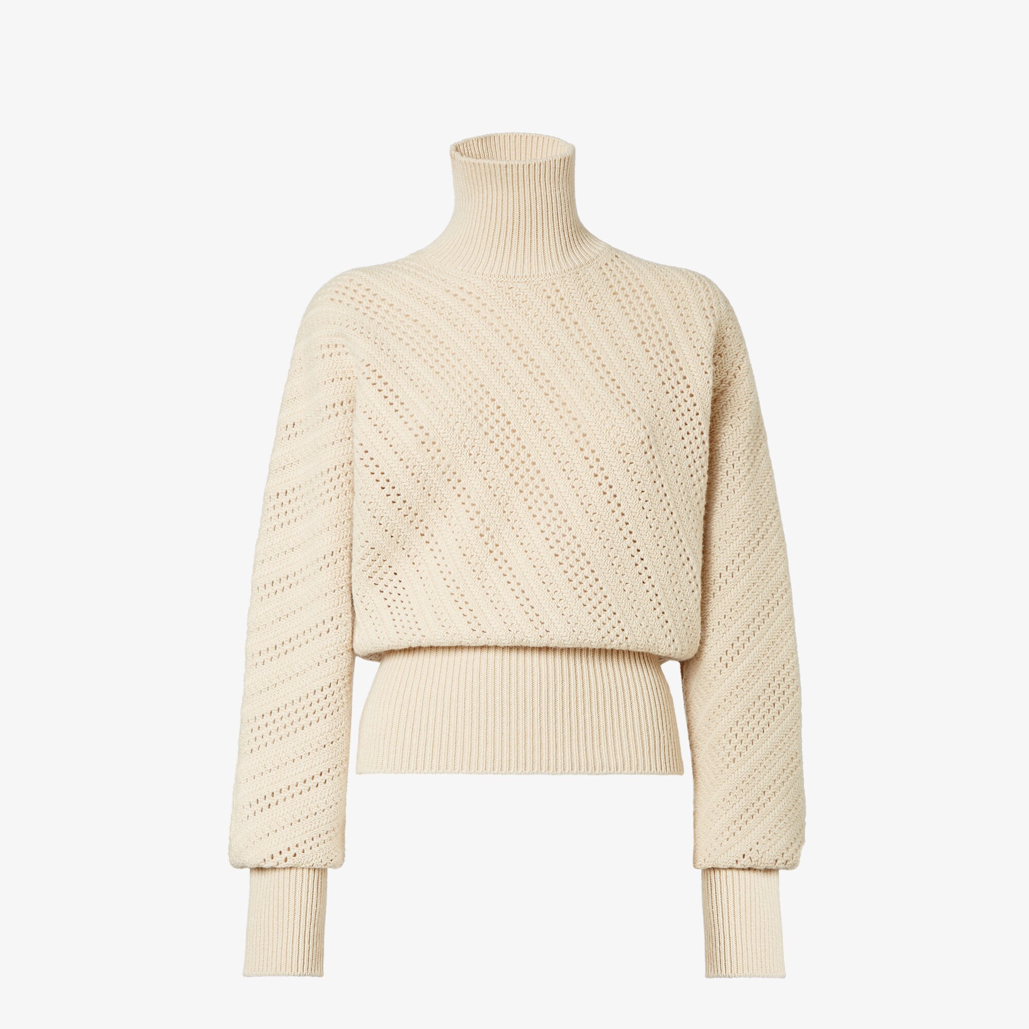 Pullover Pullover in lana e cashmere beige