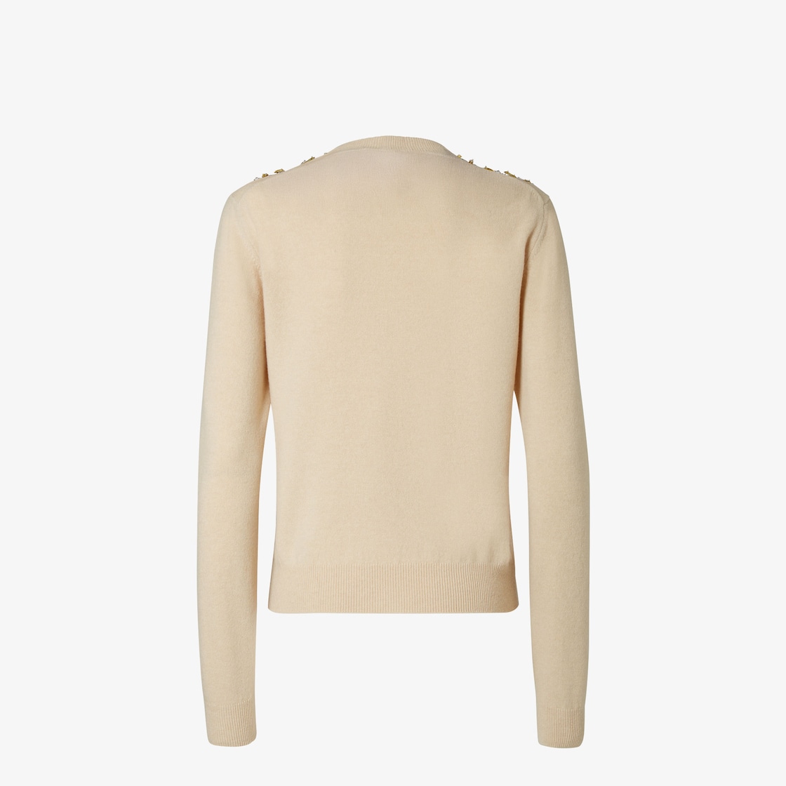 Jumper Beige wool and cashmere jumper Beige - Image 2/4