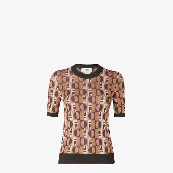 Fendi Jumper In Brown