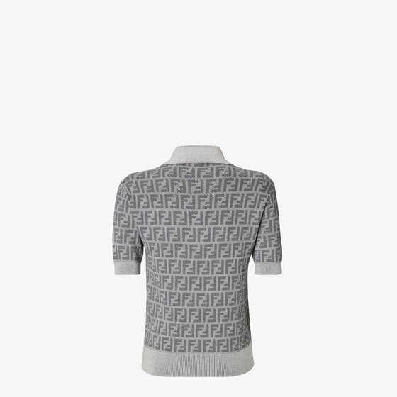 Fendi Short-sleeved boxy polo shirt | Thumbnail 2