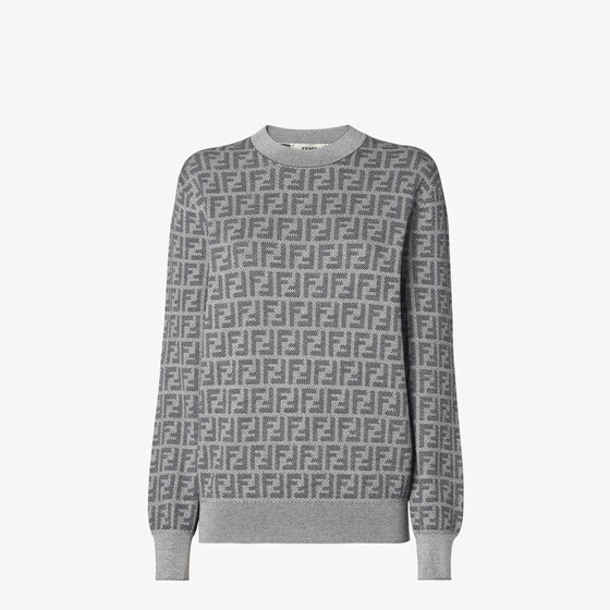 Fendi Jumper In Gray