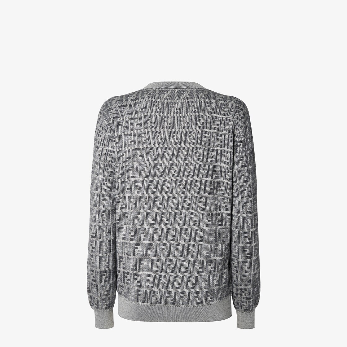 Jumper Blue FF jacquard jumper Blue - Image 2/4