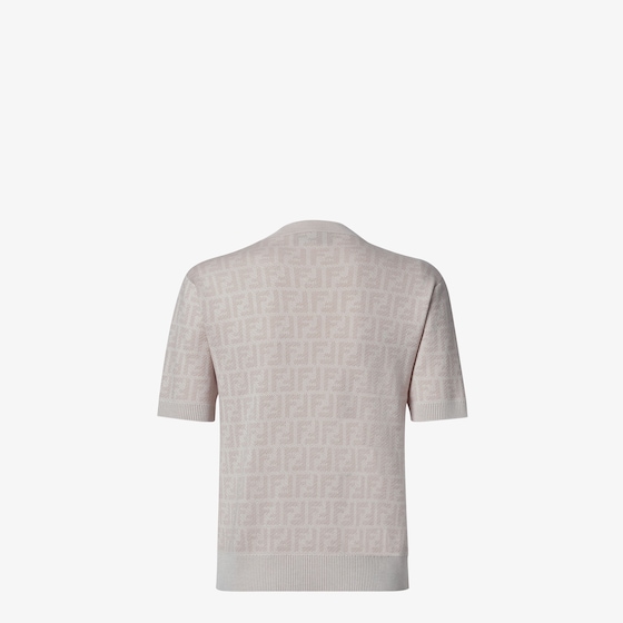Fendi Fitted short-sleeved crew-neck jumper | Thumbnail 2