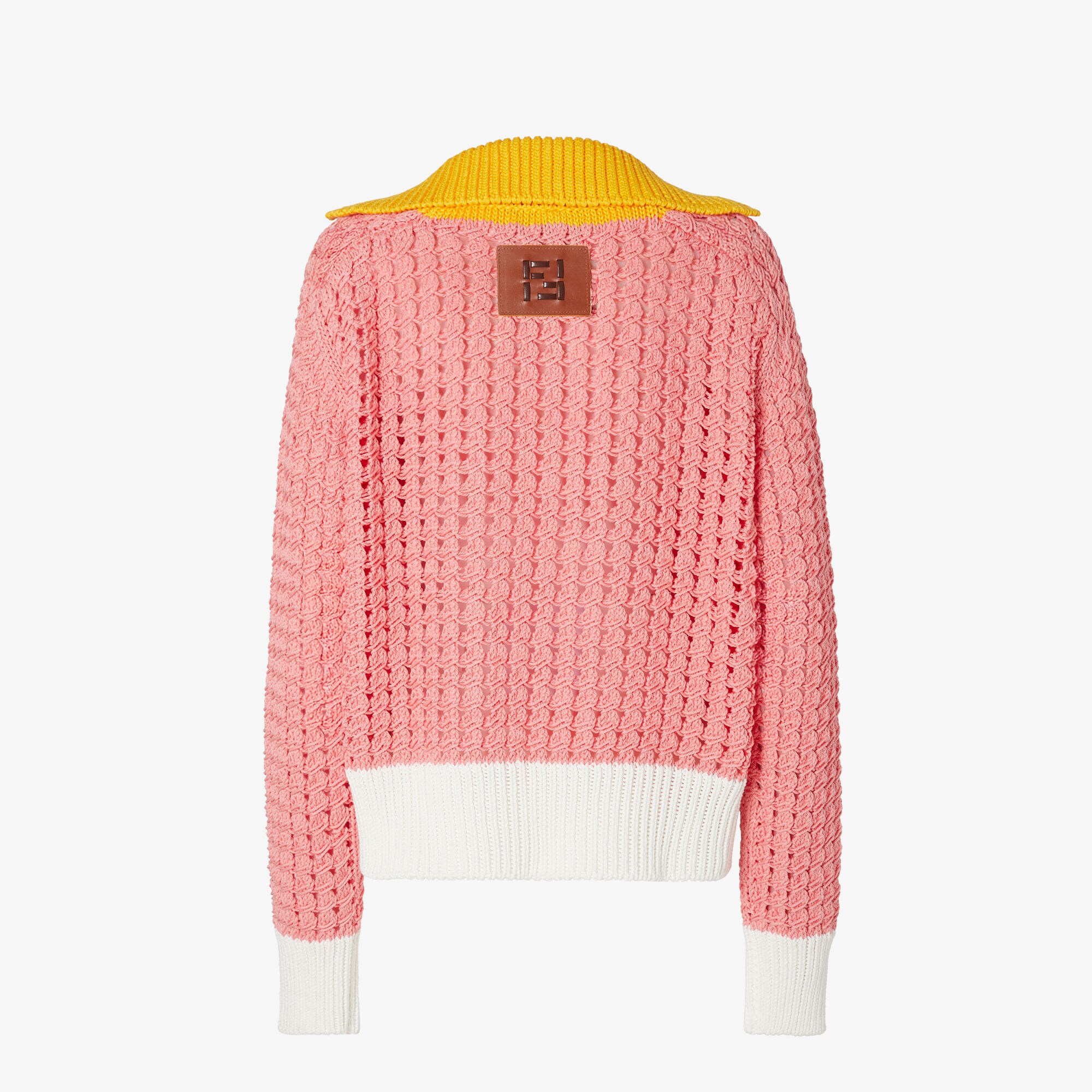 今期 FENDI マイクロチェックウールセーター ピンク 楽天市場】フェンディ 子供服 ニット セーター ピンク ホワイト キッズ
