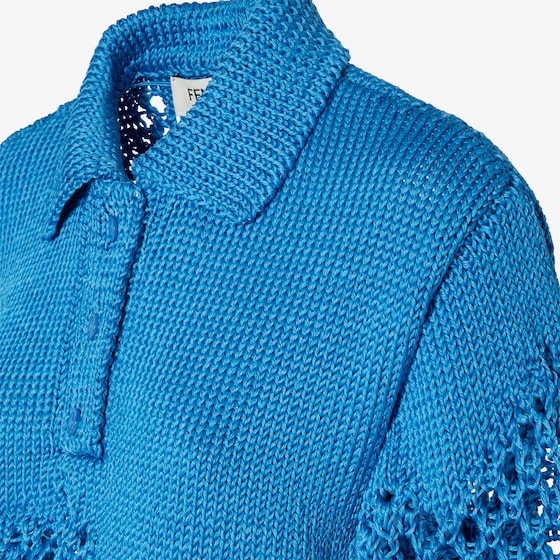 Fendi Short-sleeved polo jumper | Thumbnail 3