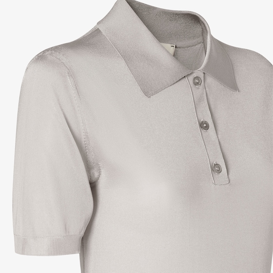 Fendi Slim-fitting polo shirt-style jumper | Thumbnail 3