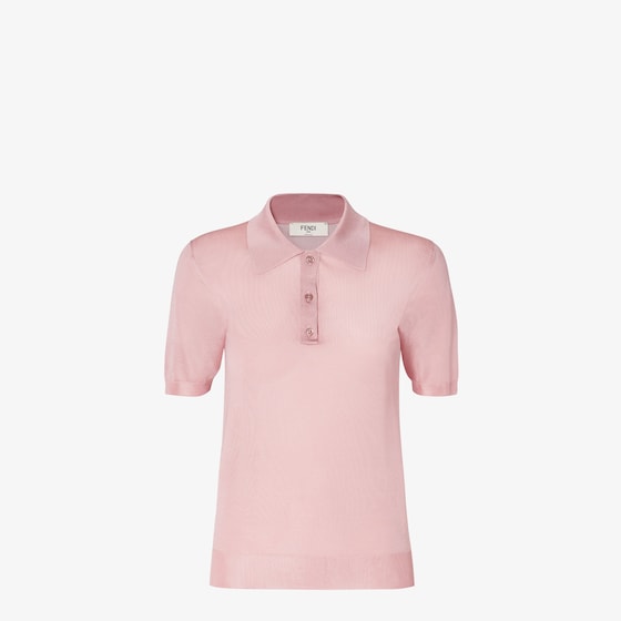 Fendi Slim-fitting polo shirt-style jumper