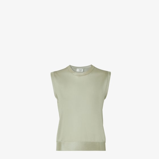 Fendi Sleeveless crew-neck jumper