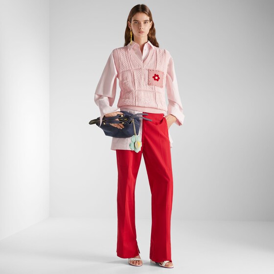 Fendi Regular-fit V-neck gilet | Thumbnail 4