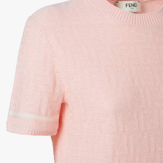 Fendi Short-sleeved, ribbed crew-neck jumper | Thumbnail 3