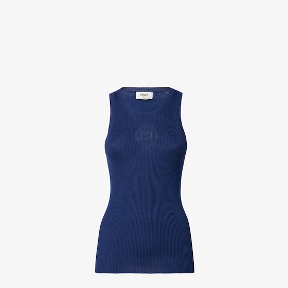 Fendi Sleeveless slim-fit top