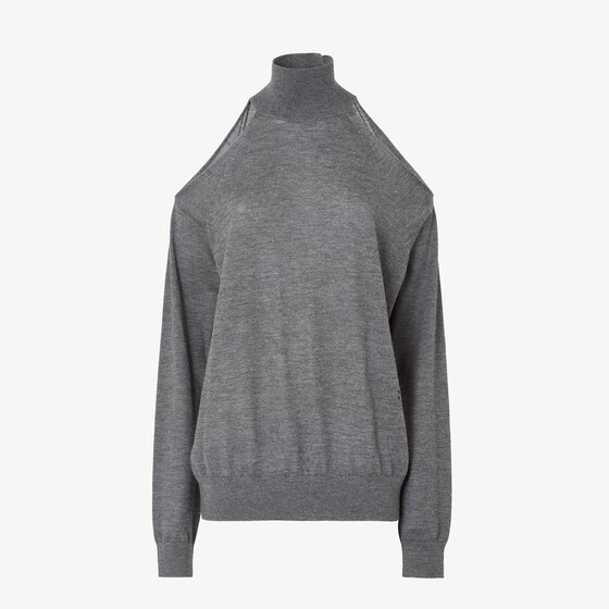 Fendi Jumper In Grey