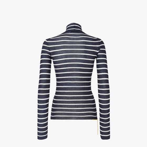 Fendi Figure-hugging jumper with a high collar and short sleeves | Thumbnail 2