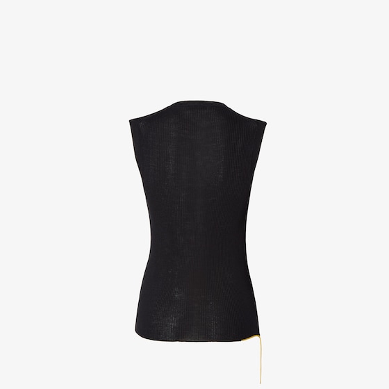 Fendi V-neck, fitted sleeveless top | Thumbnail 2