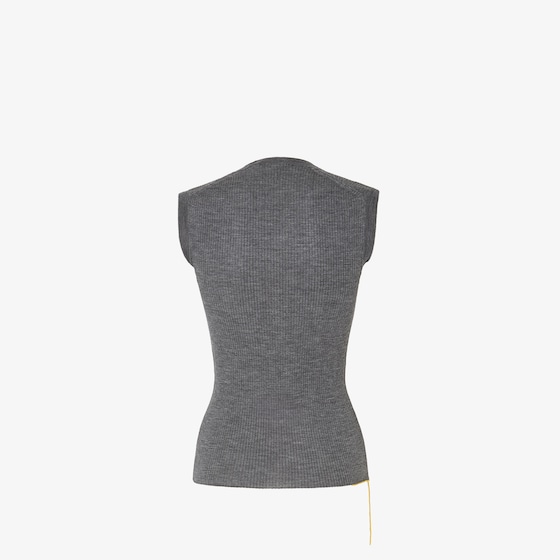 Fendi V-neck, fitted sleeveless top | Thumbnail 2