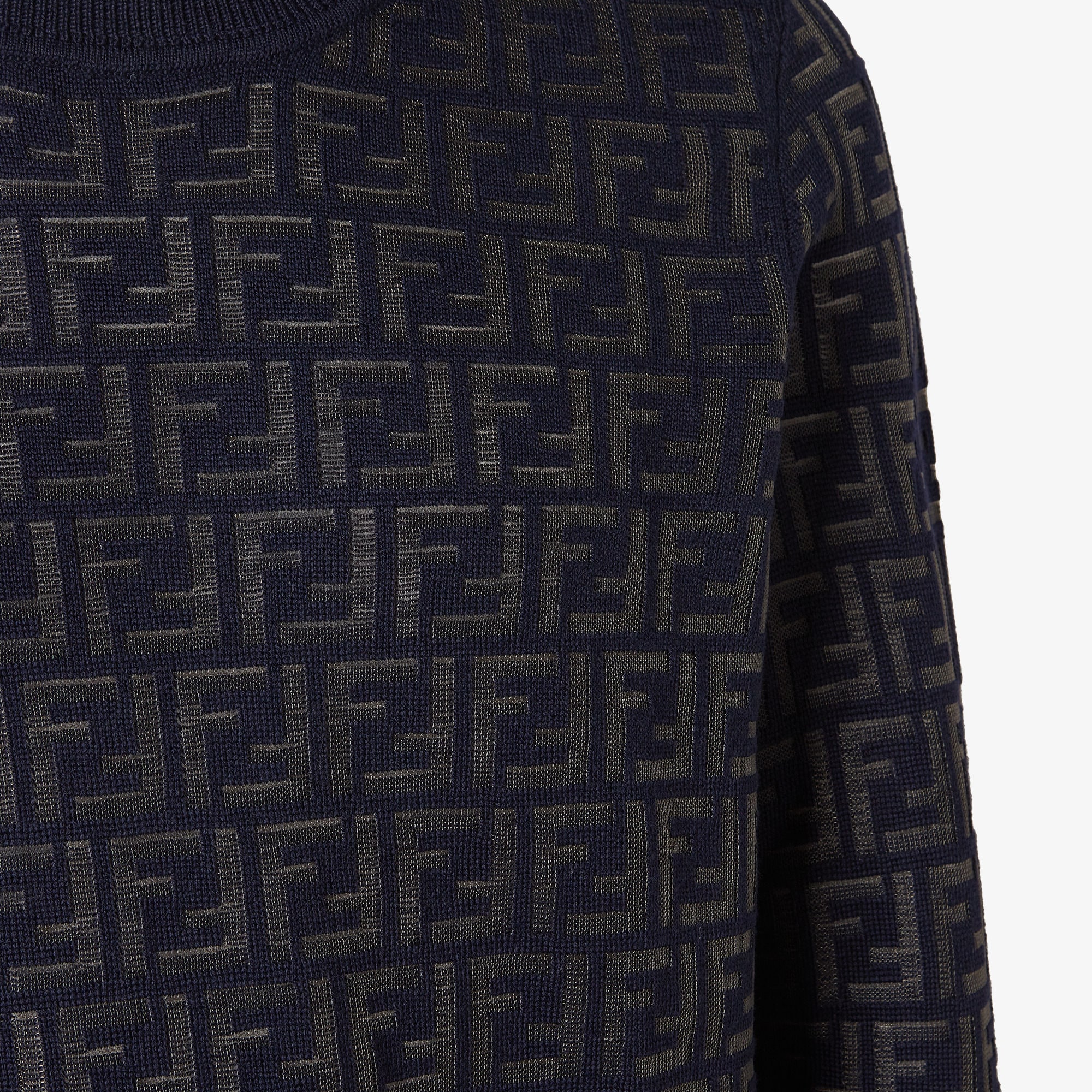 Sweater Wool Blue | Fendi Sweater Wool Blue | Fendi