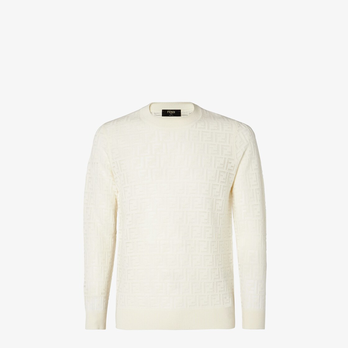 Fendi sweatshirt white sale