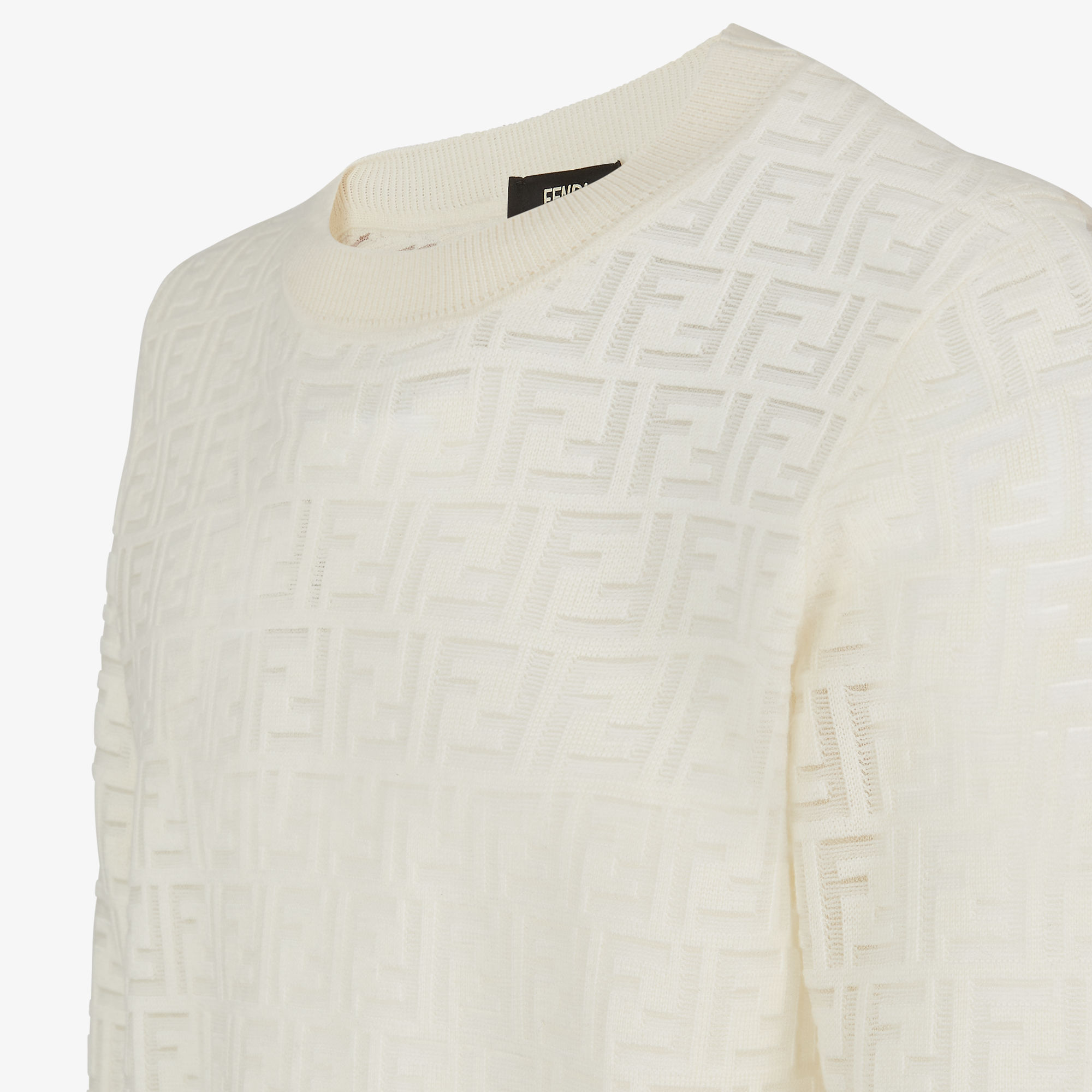 Fendi white sweater best sale