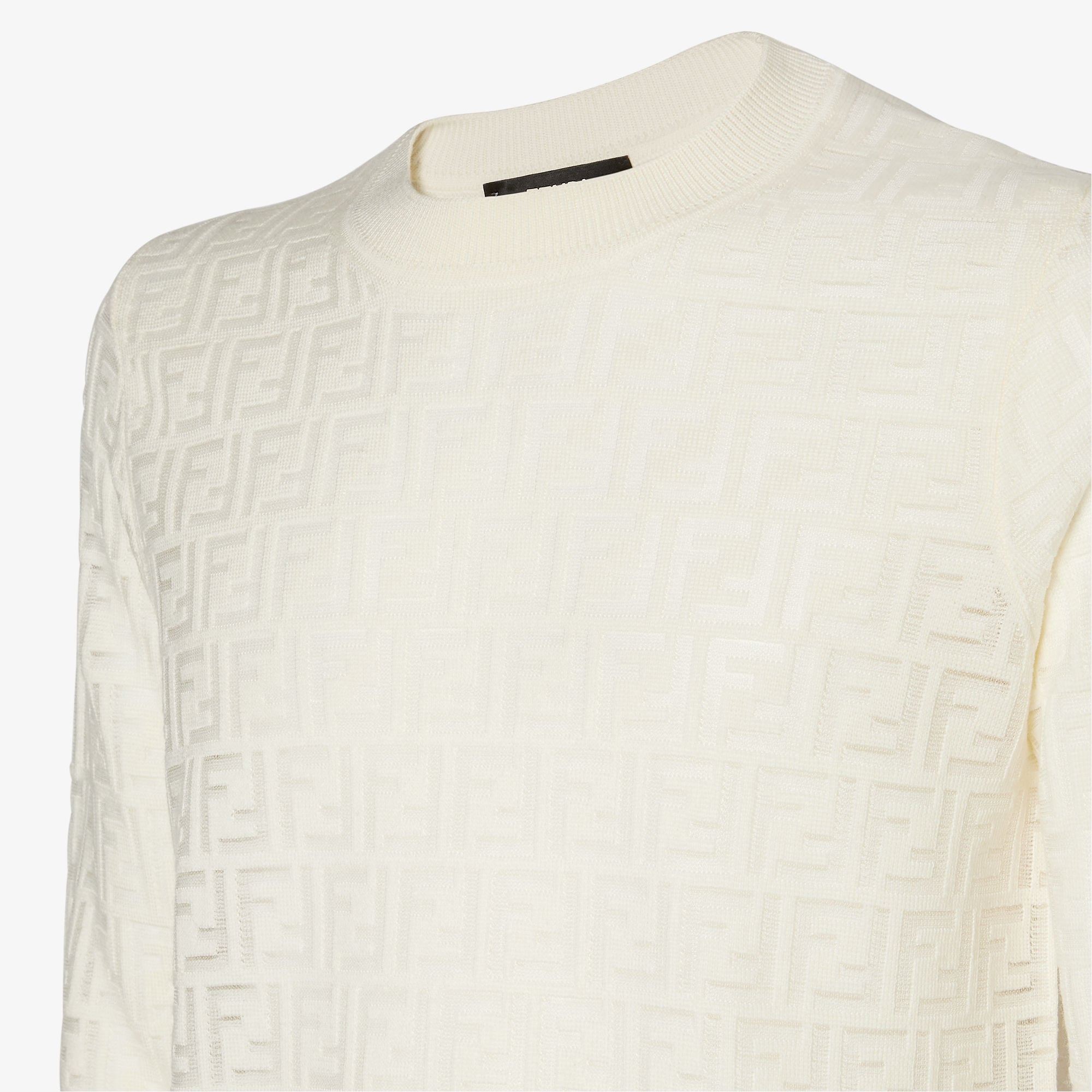Sweater Wool White | Fendi Sweater Wool White | Fendi