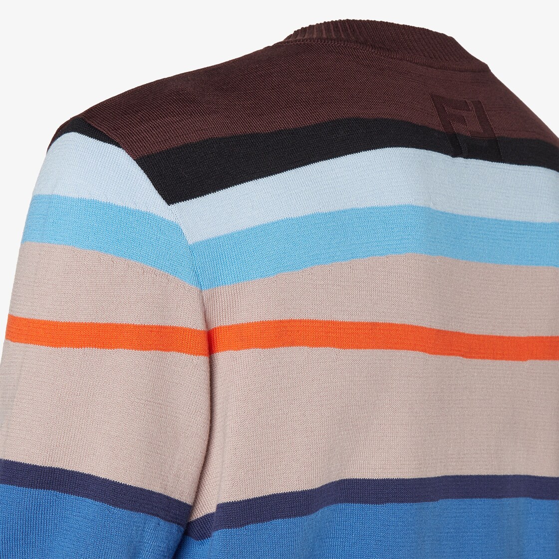 Jumper Multicolour striped cotton jumper Multicolour - Image 3/3
