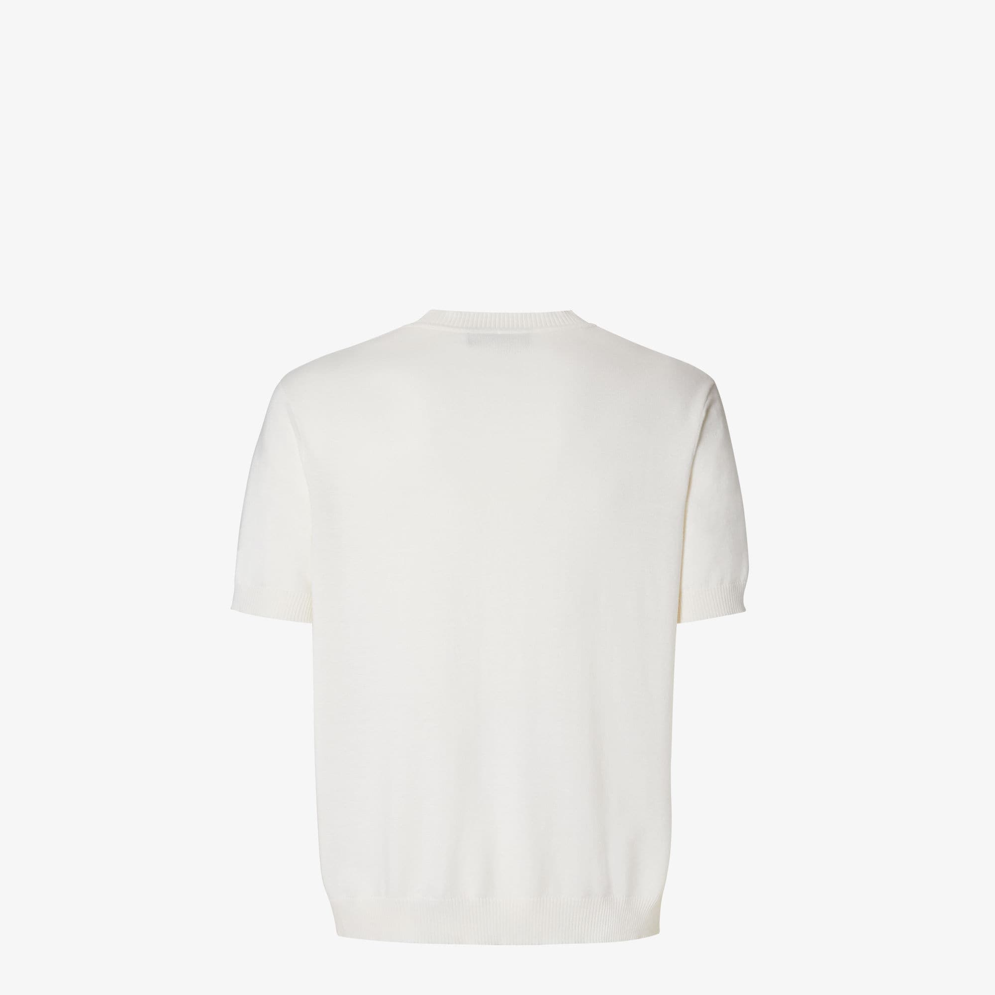 FENDI  セーター ホワイトビスコース/コットン セーター フェンディ(FENDI)フェンディ セーター セーター 衣料品 トップス