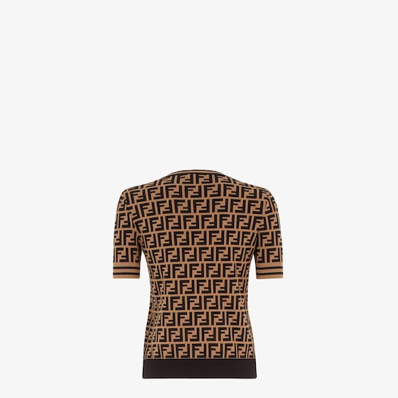 Fendi Short-sleeved close-fitting jumper | Thumbnail 2