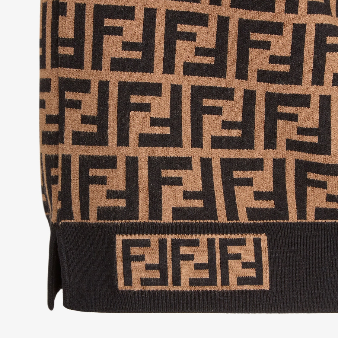 Pullover Fabric FF motif jumper Multicolour - Image 3/3