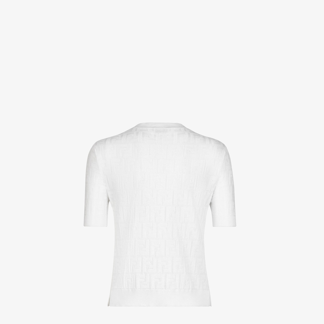 Fendi white outlet jumper