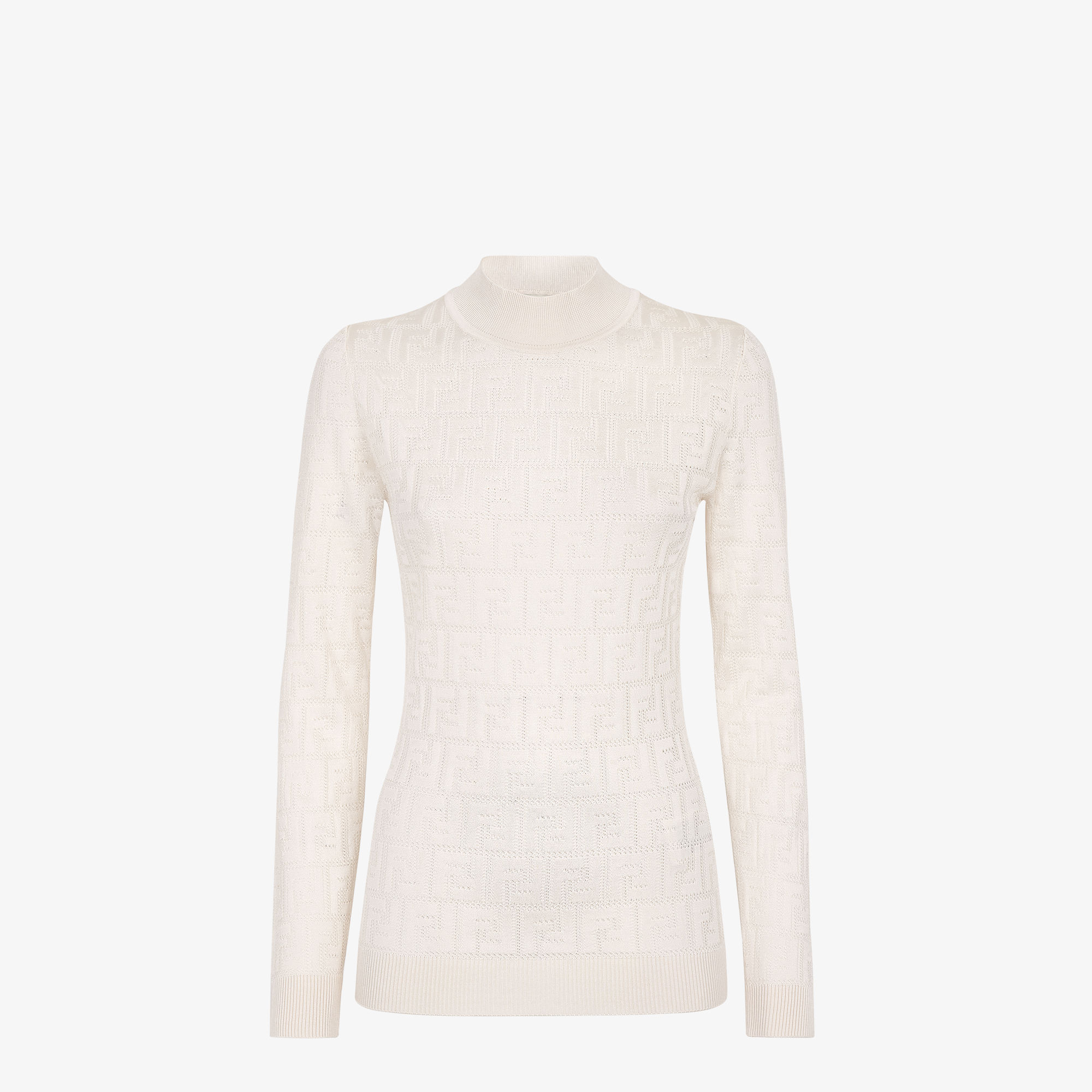 fendi white turtleneck