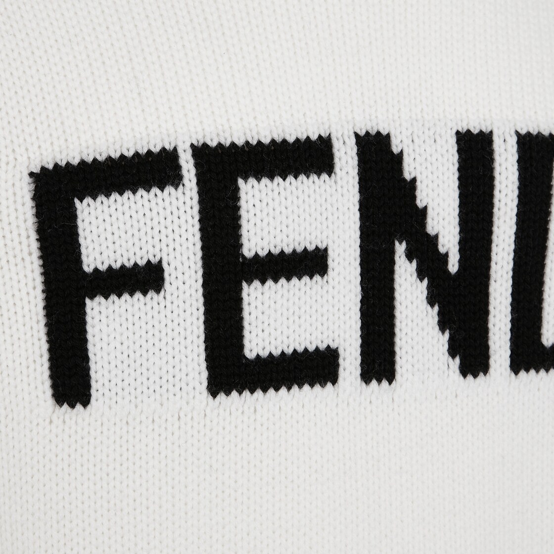 Jumper White wool jumper Fendi