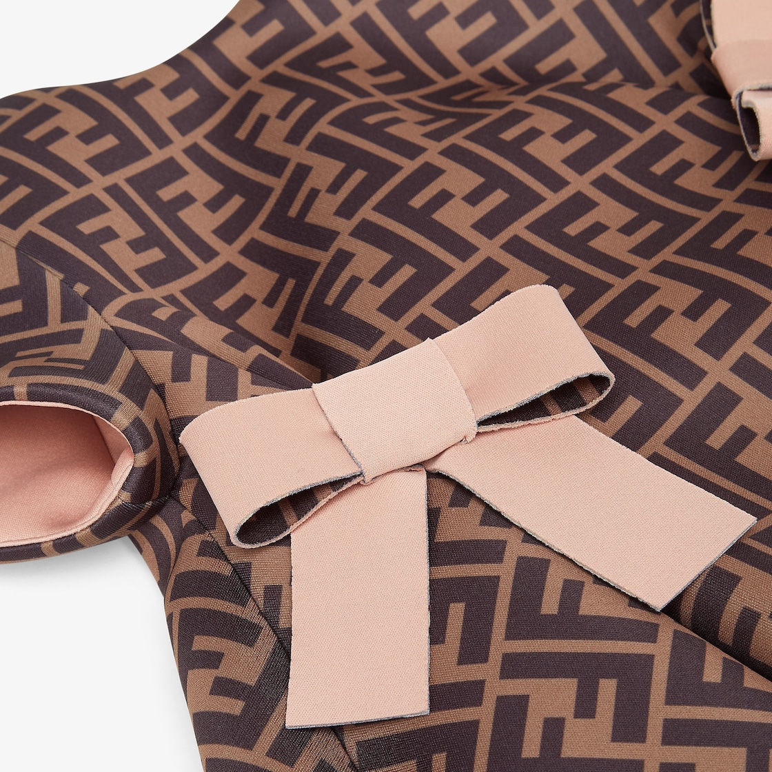 Junior Dress - Neoprene dress with logo | Fendi Junior Dress - Neoprene dress with logo | Fendi