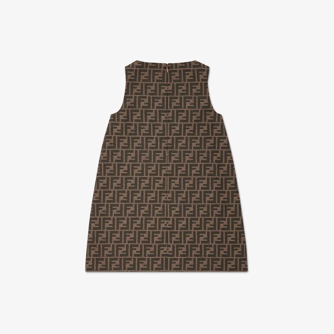 Junior Dress Fabric Brown | Fendi Junior Dress Fabric Brown | Fendi
