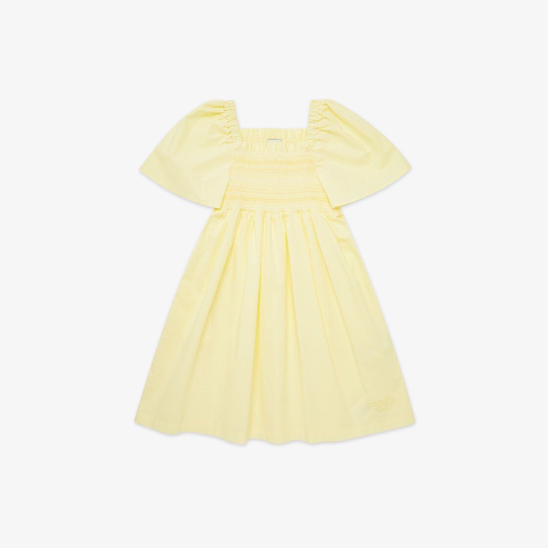 Junior dress Poplin junior dress Yellow - Image 1/3