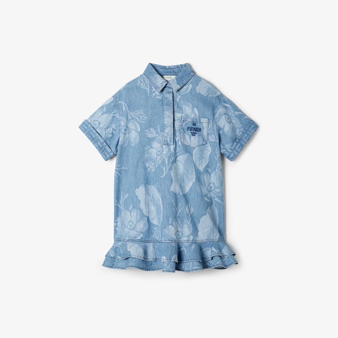 Robe enfant en denim