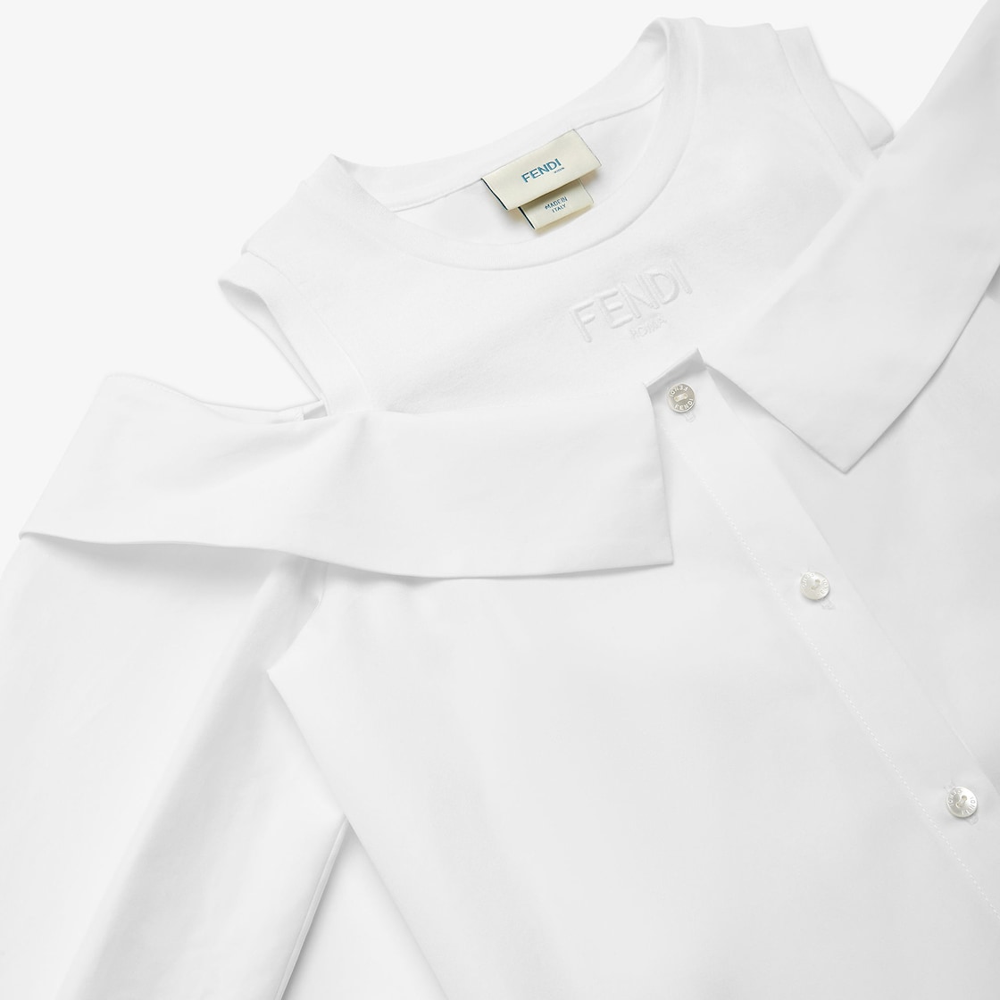 Junior Shirt Poplin shirt White - Image 3/3