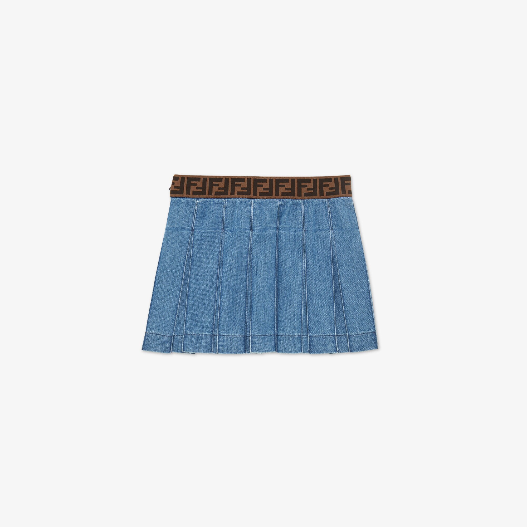 スカート FENDI Dark Blue Velvet Skirt Navy blue Velvet skirt Fendi - Fendi Pre-Owned logo print