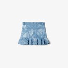 Junior denim skirt