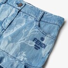 Junior denim skirt