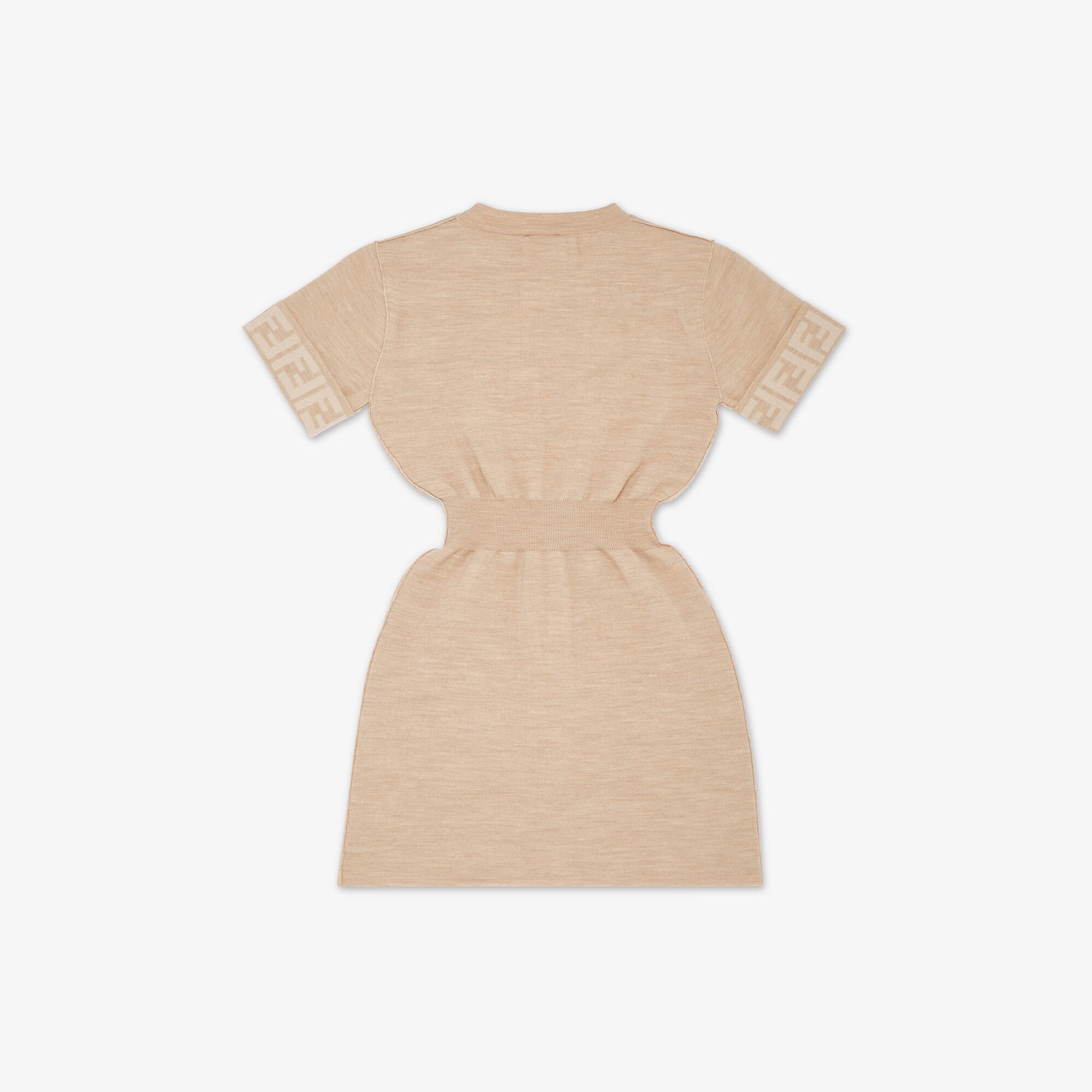 Junior DressBeige knit junior dress