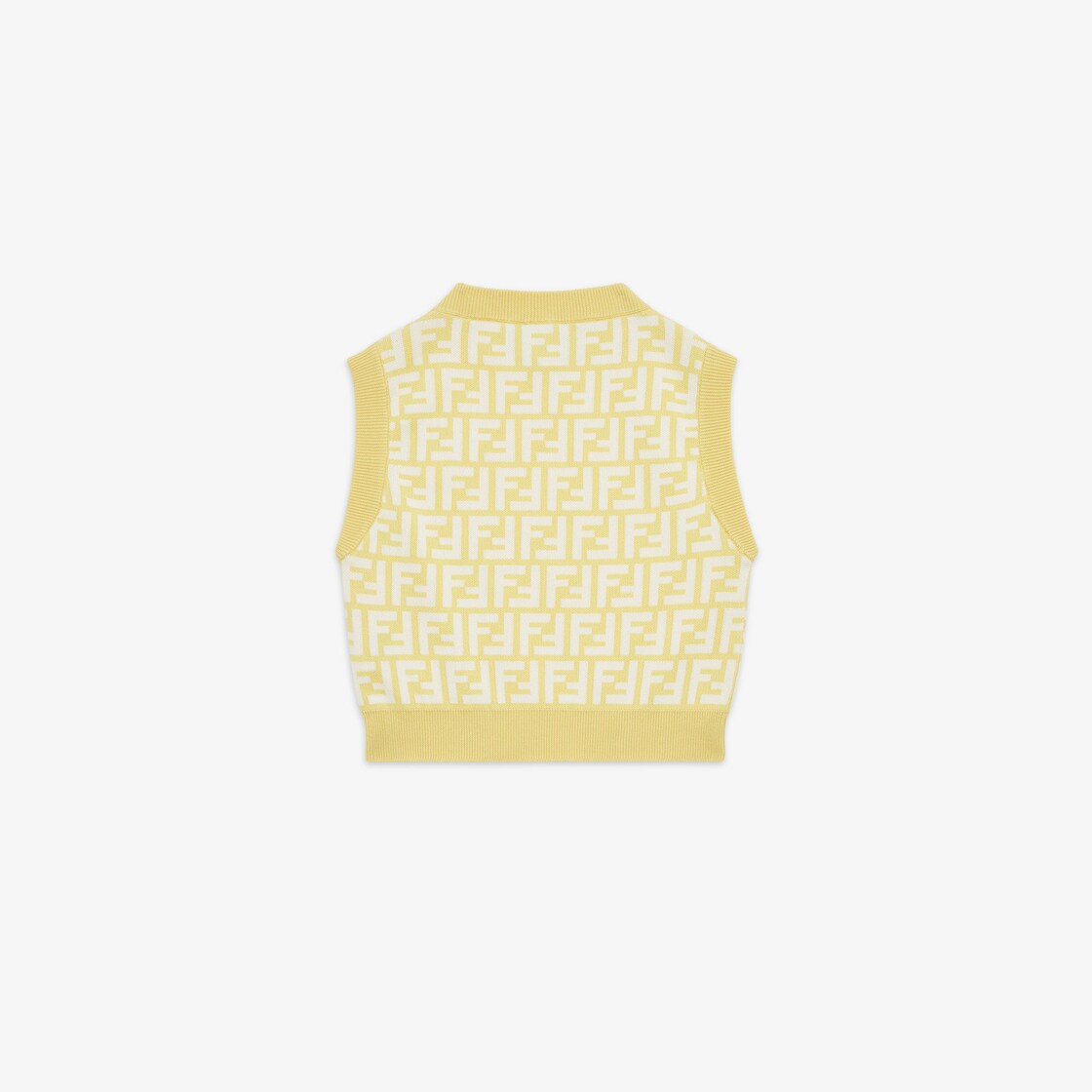 Junior jersey top Cotton jersey junior top Yellow - Image 2/3