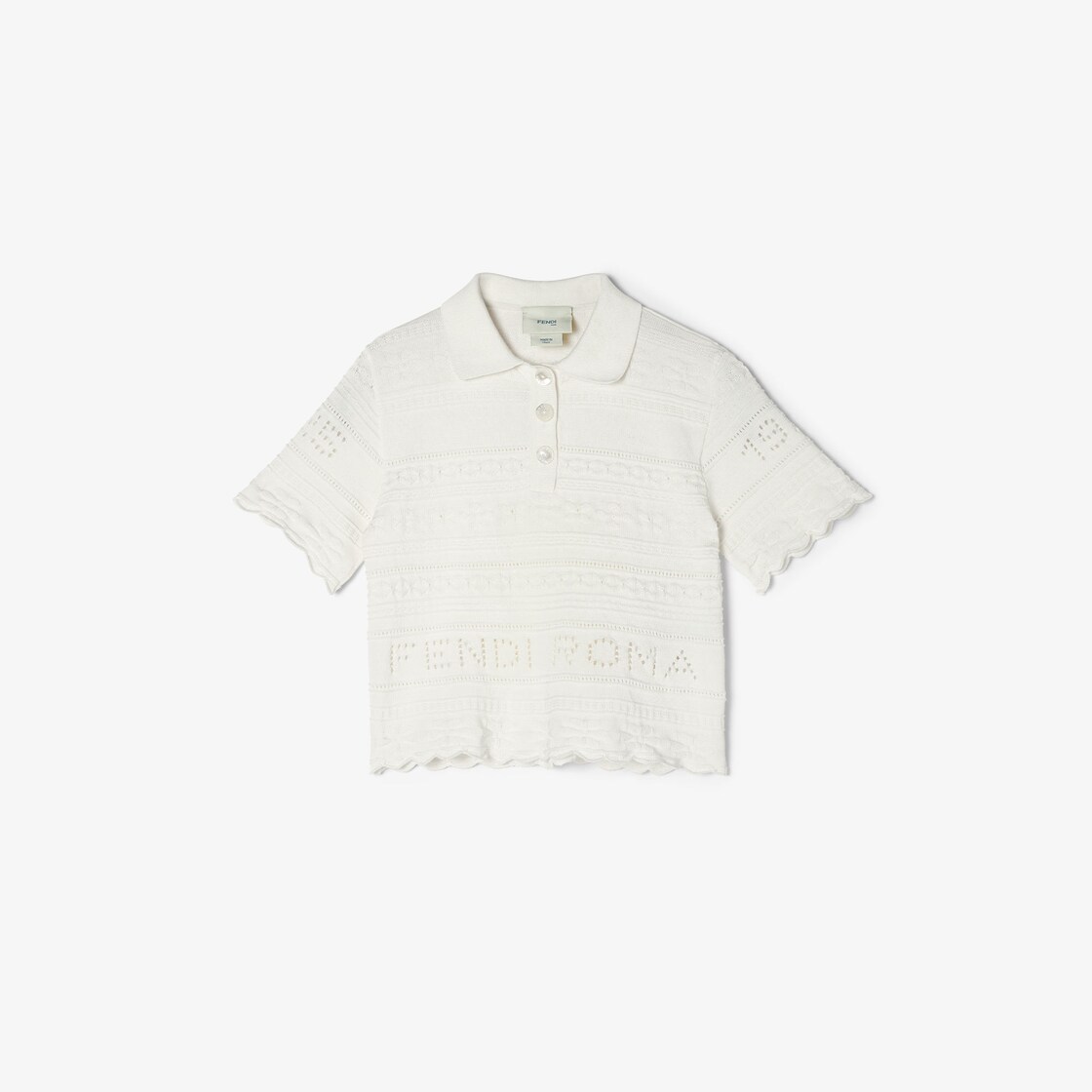 Junior-Poloshirt aus Strickgewebe