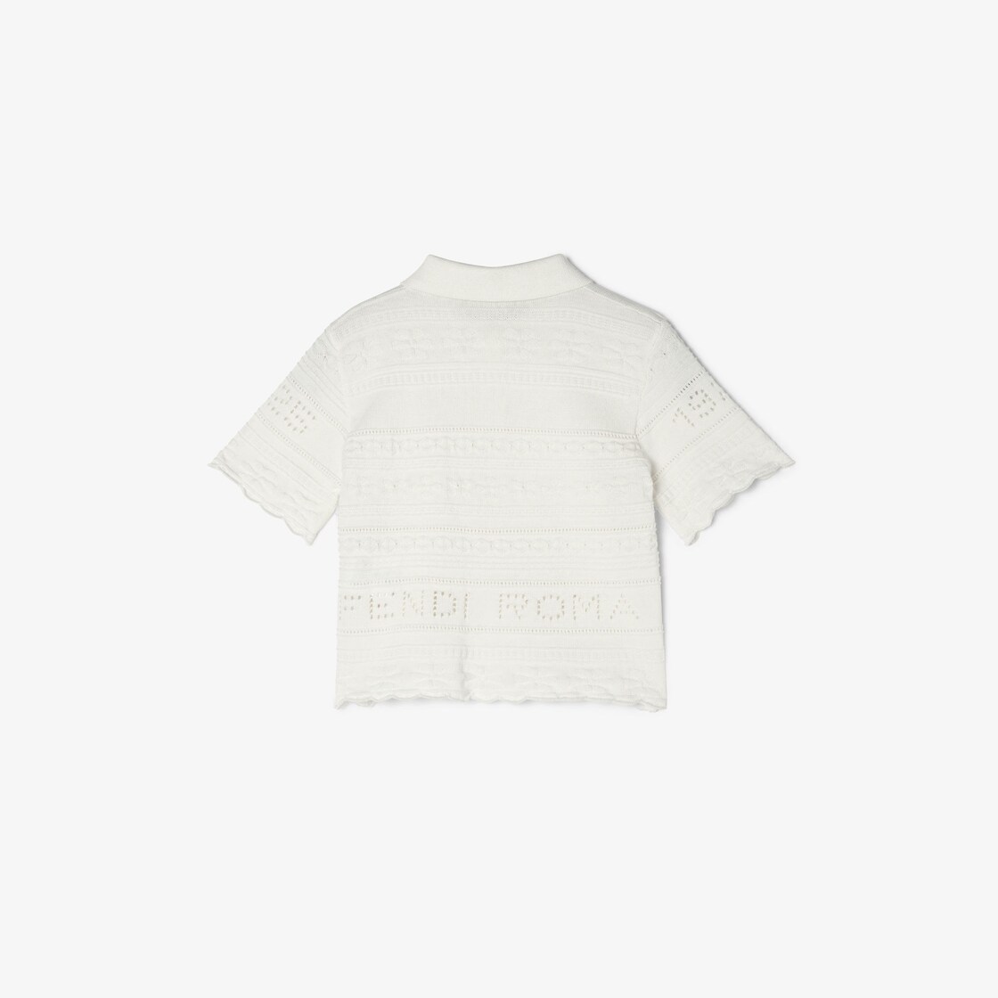 Junior-Poloshirt aus Strickgewebe