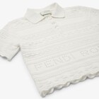 Junior-Poloshirt aus Strickgewebe
