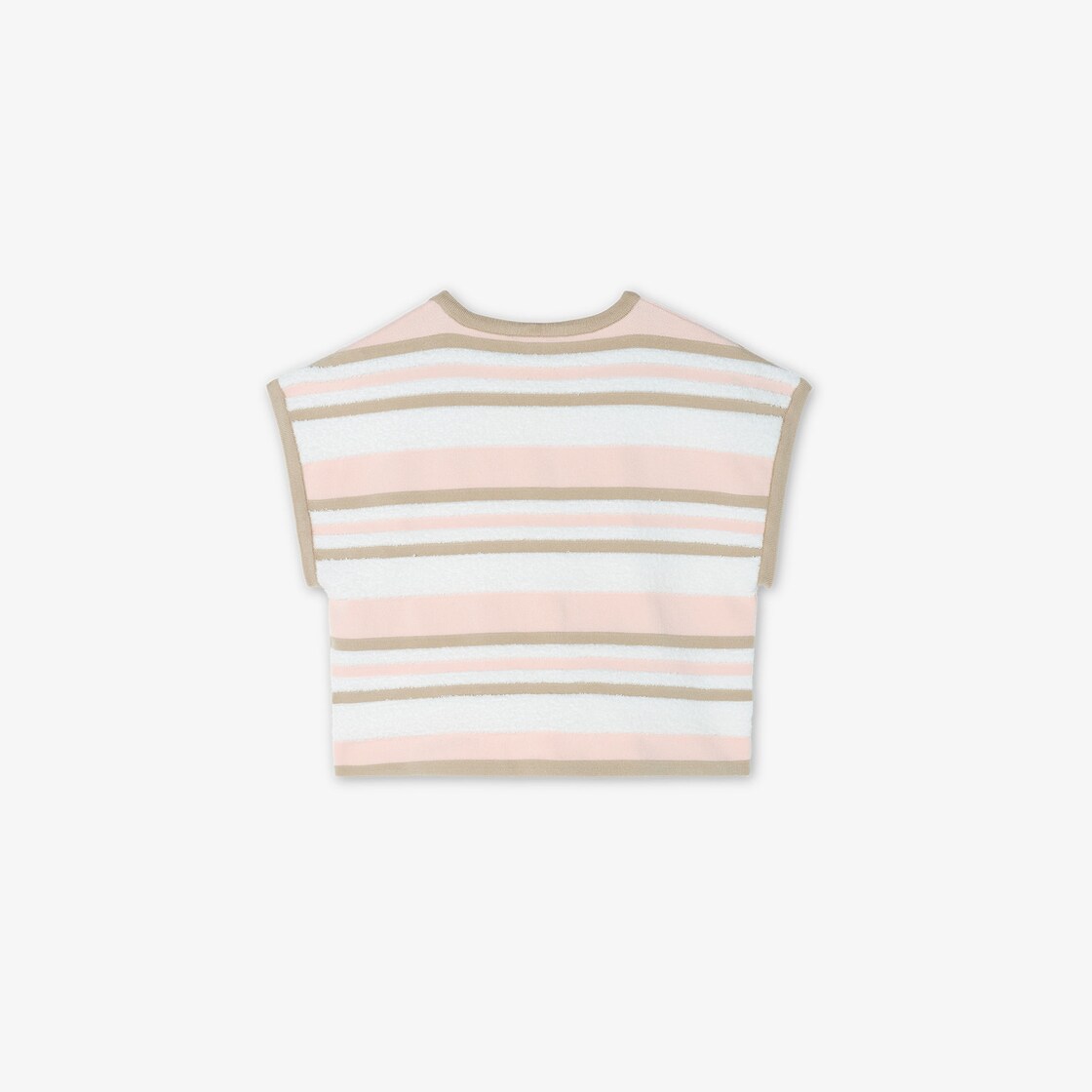 Junior top Multicolour cotton knit crop top Multicolour - Image 2/3