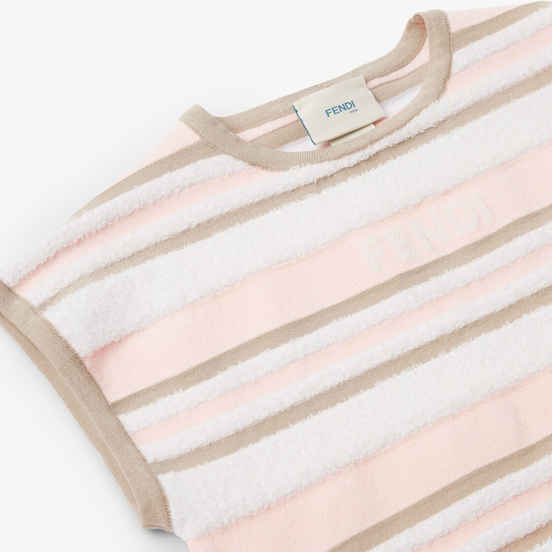 Junior top Multicolour cotton knit crop top Multicolour - Image 3/3