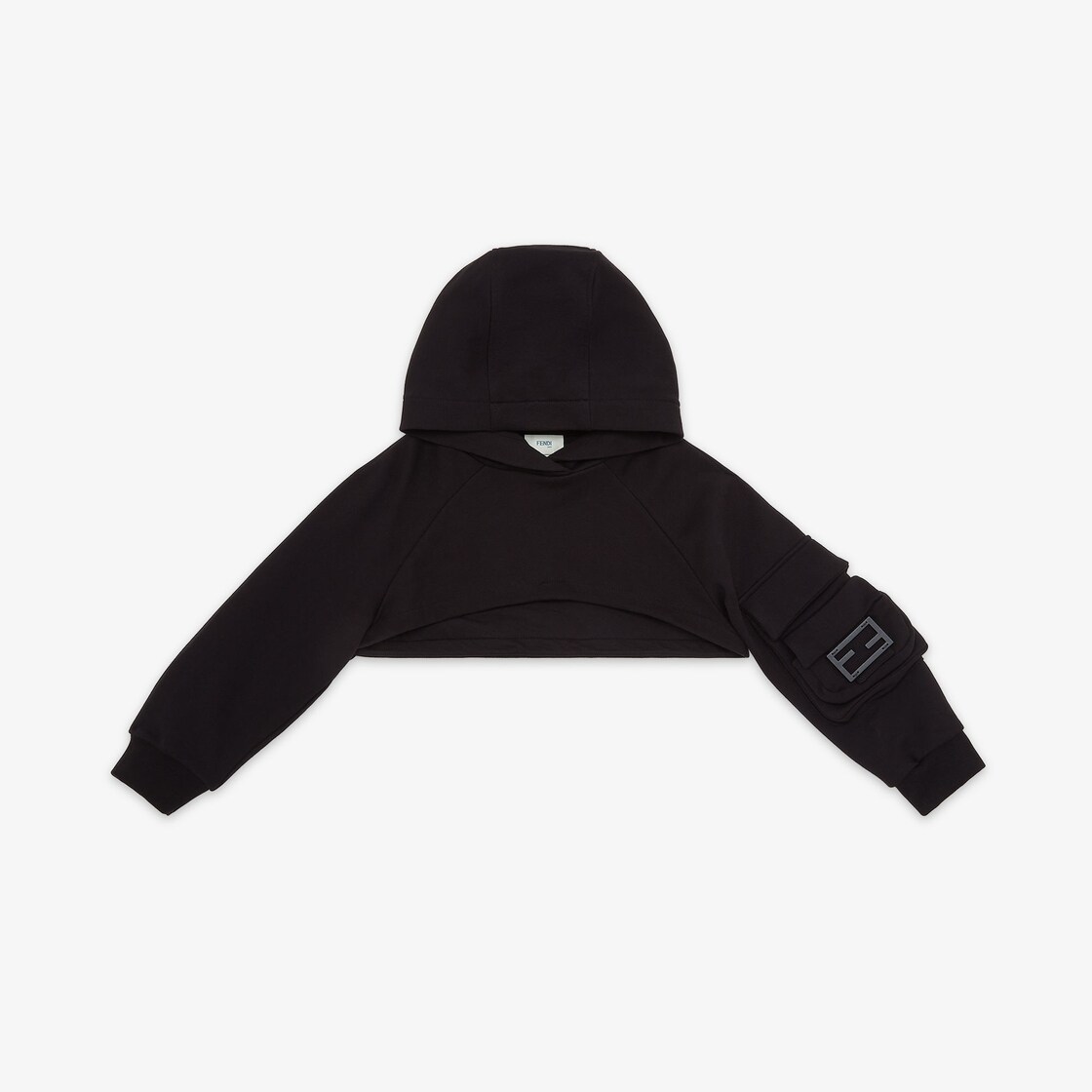 Fendi cropped online hoodie