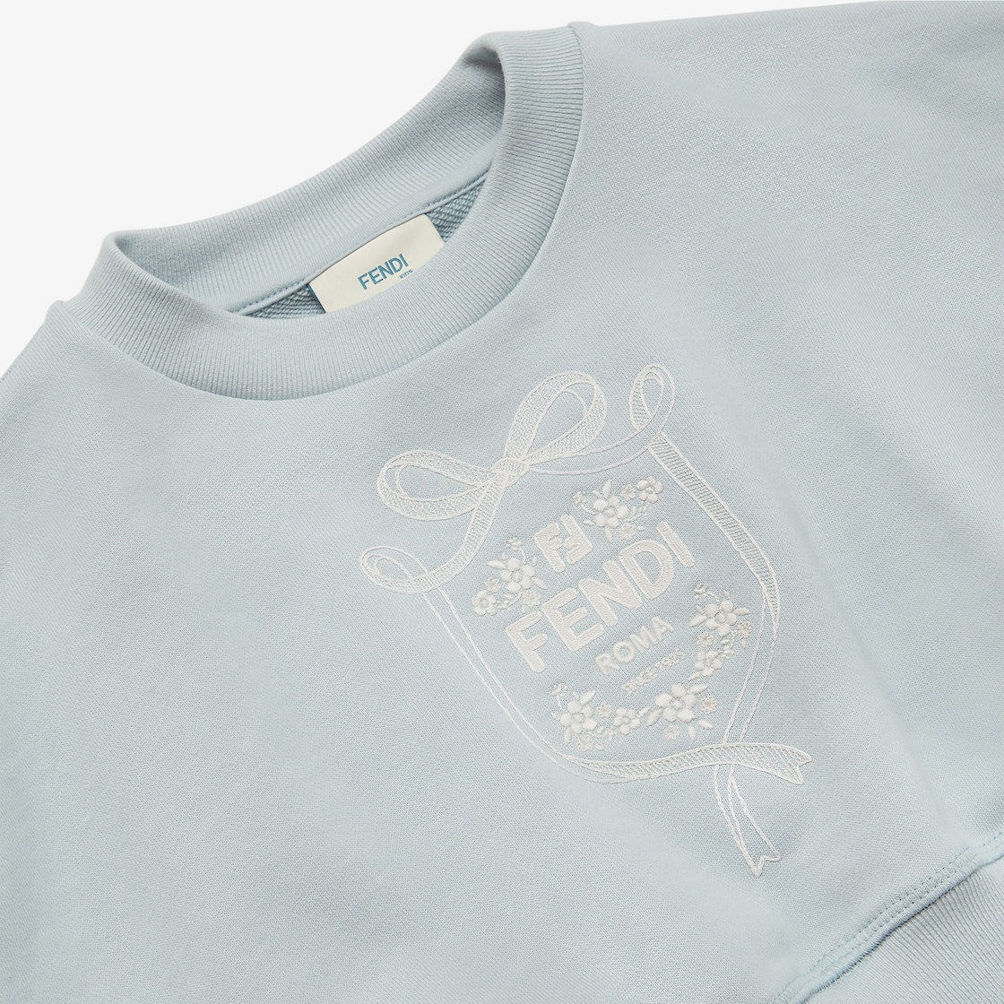 Junior Sweatshirt Cropped sweatshirt Blue - Image 3/3